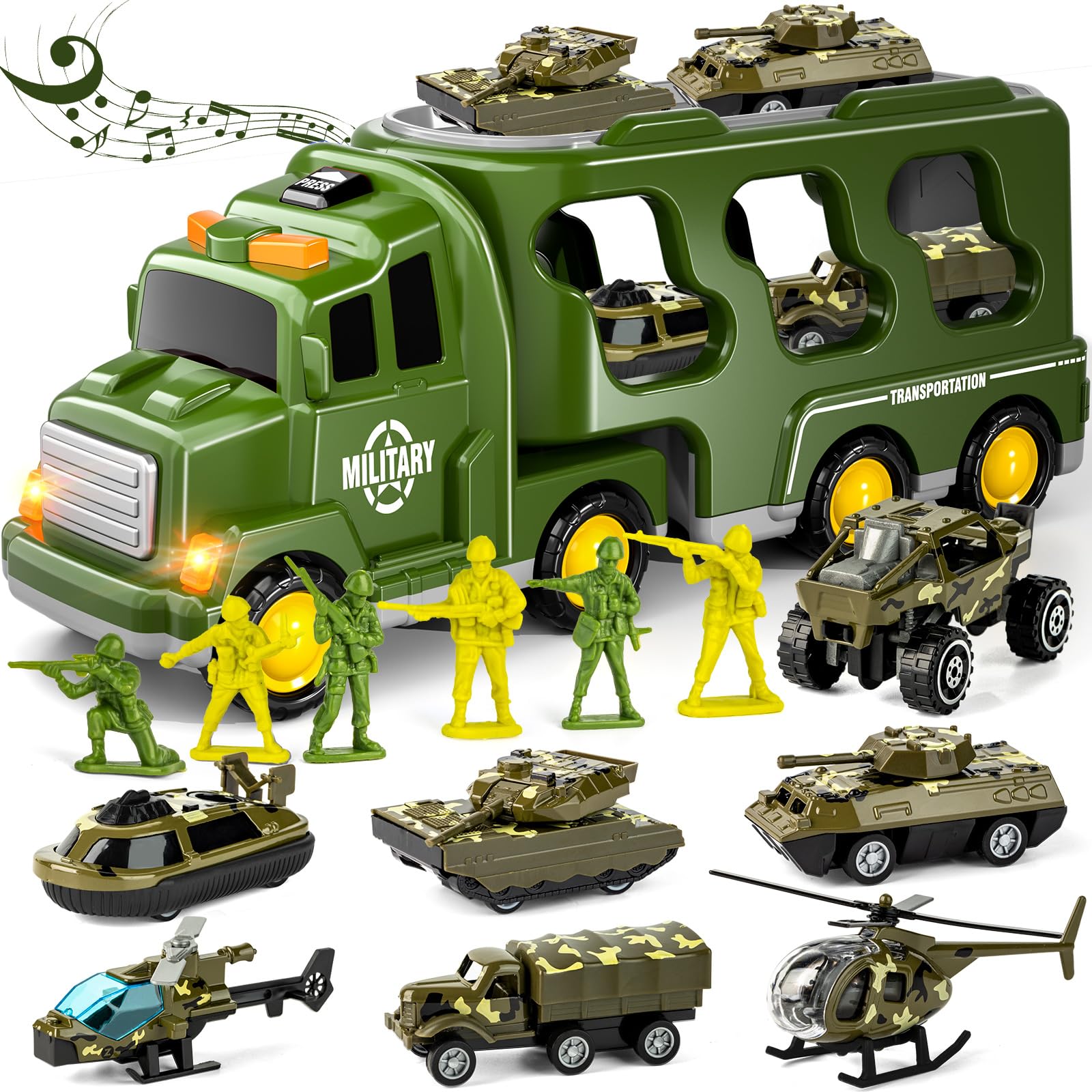 Toy Truck Military