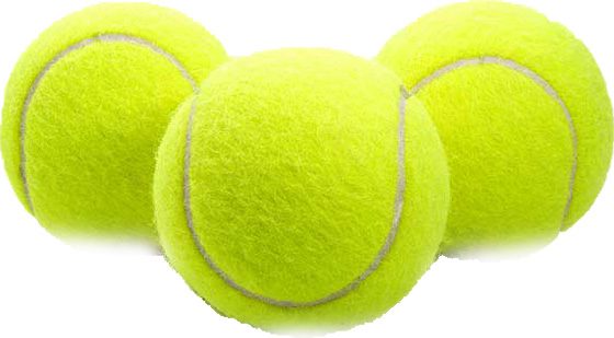 Tennis Ball Set Of 3 Balls