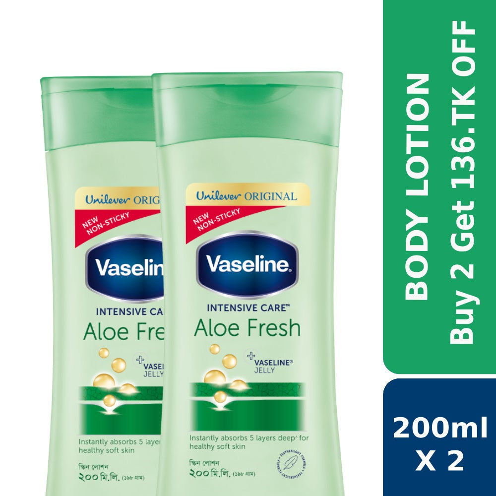 Vaseline Lotion Extra Fresh Ass. 200Ml+45Mlpj