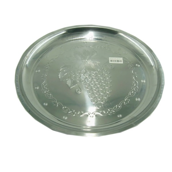 Victoria S/S Round Tray 50Cm