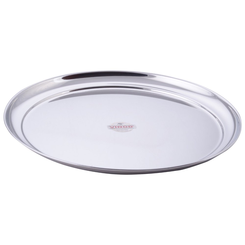 Vinod Steel China Plate No.12 28Cm