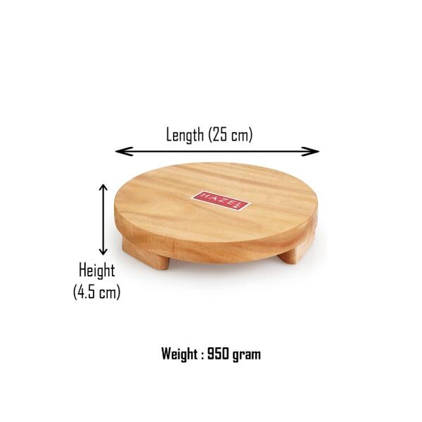 Wooden Polpat/Chapati 30Cm