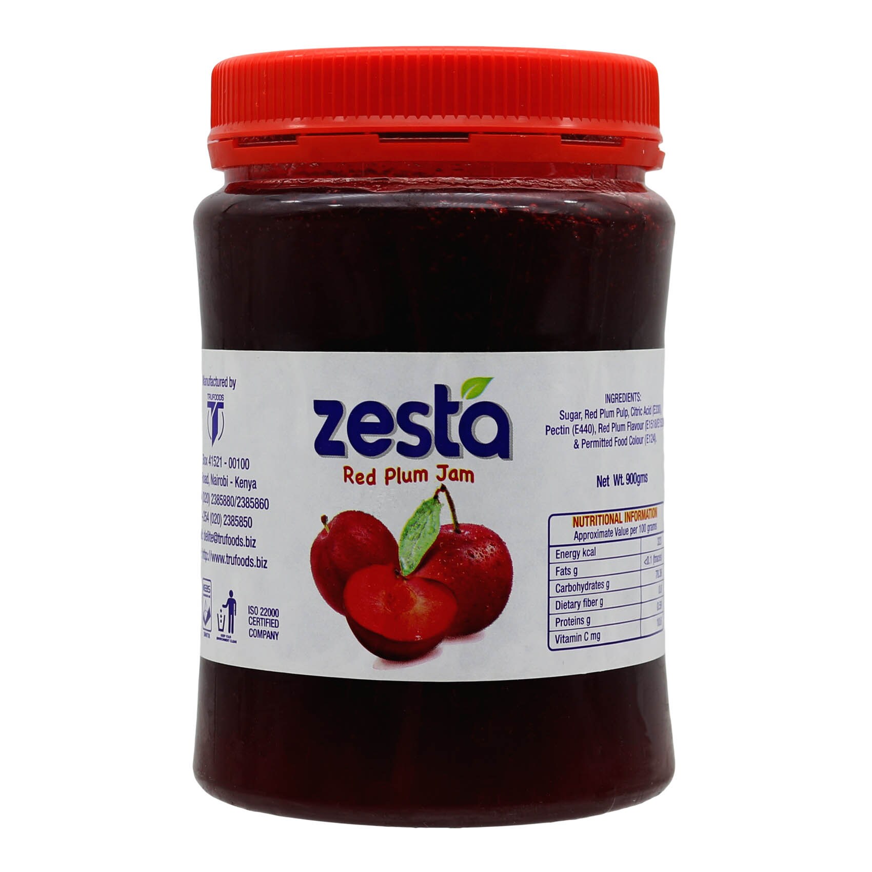 Zesta Red Plum 900G