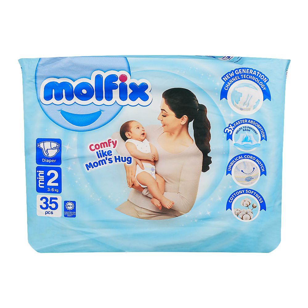 Molfix Diapers Hc-Tapped No.2-3-4&5