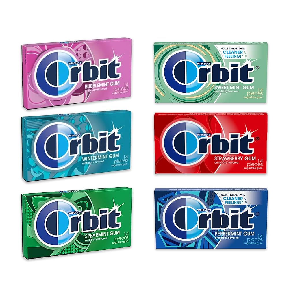 Orbit Chewing Gum Assorted