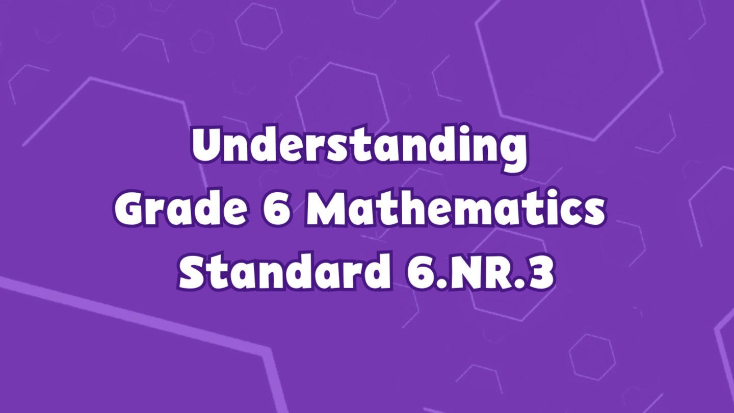 Primary Maths Std 6