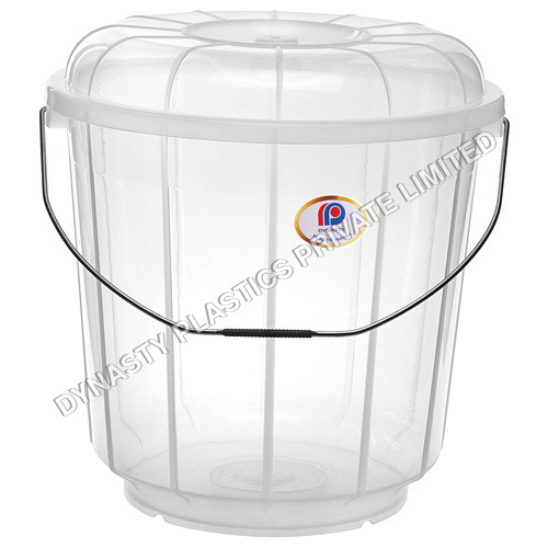Safari Chic Bucket 20 Ltrs Clear/ Color.