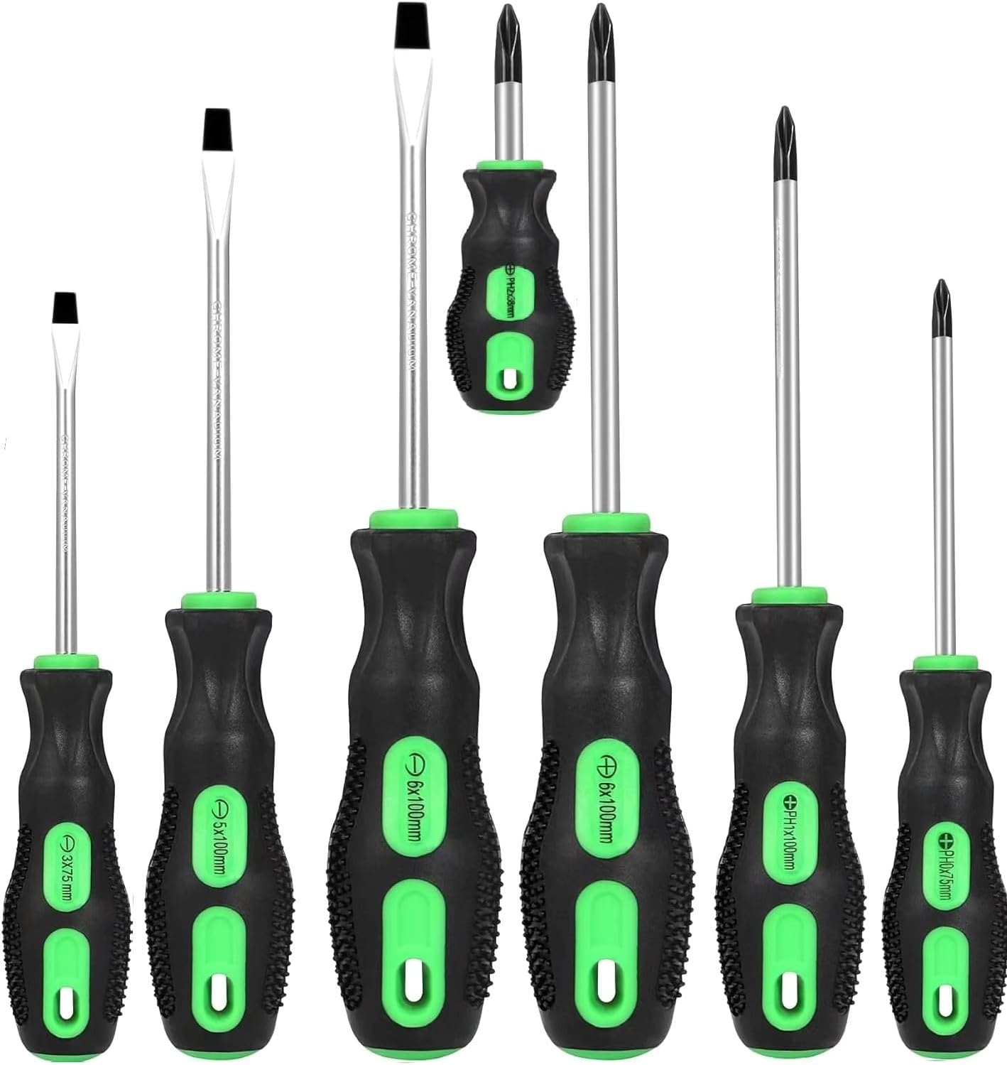 Screw Driver R/Handle Star/Flat 7