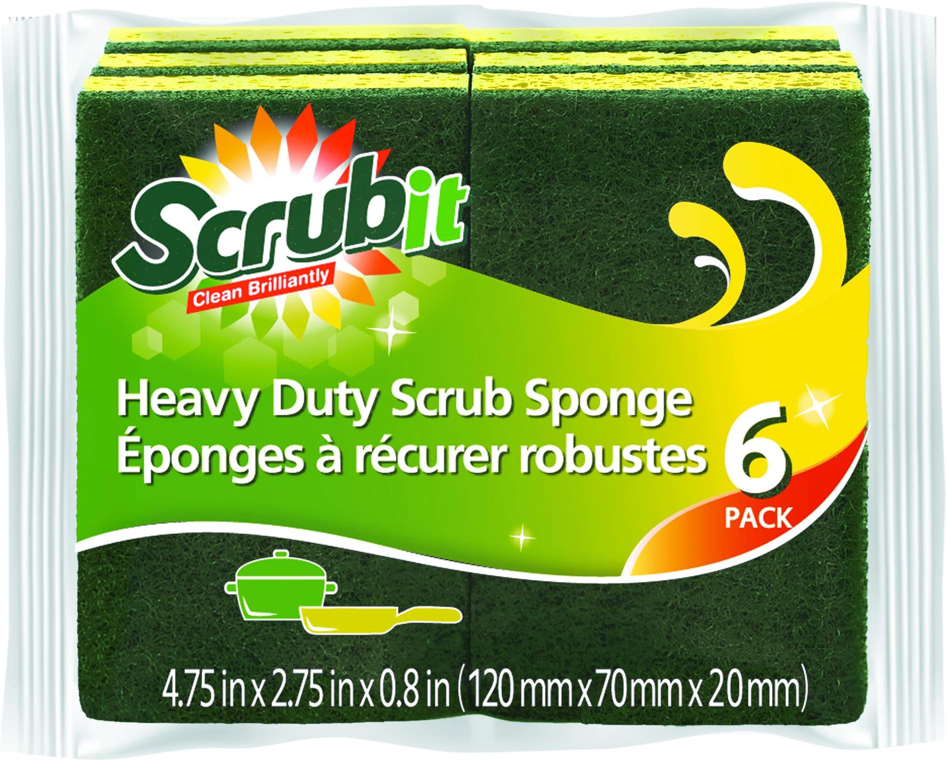 Scrubber + Sponge