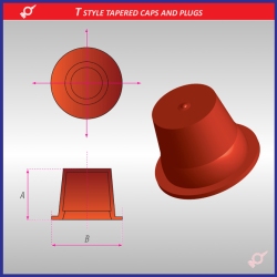T-Caps With Steel Rings