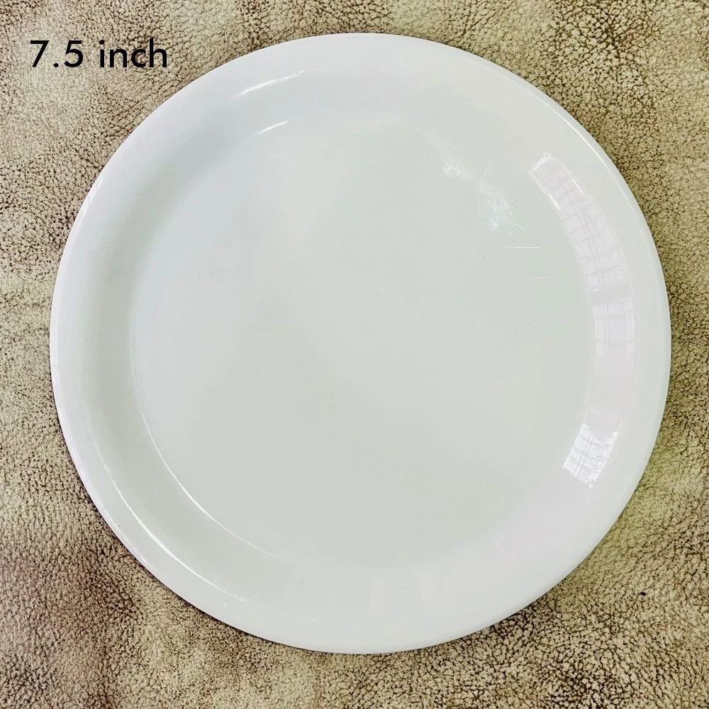 "Bo-02 Oasis Melamine Plate 7"" Plain"