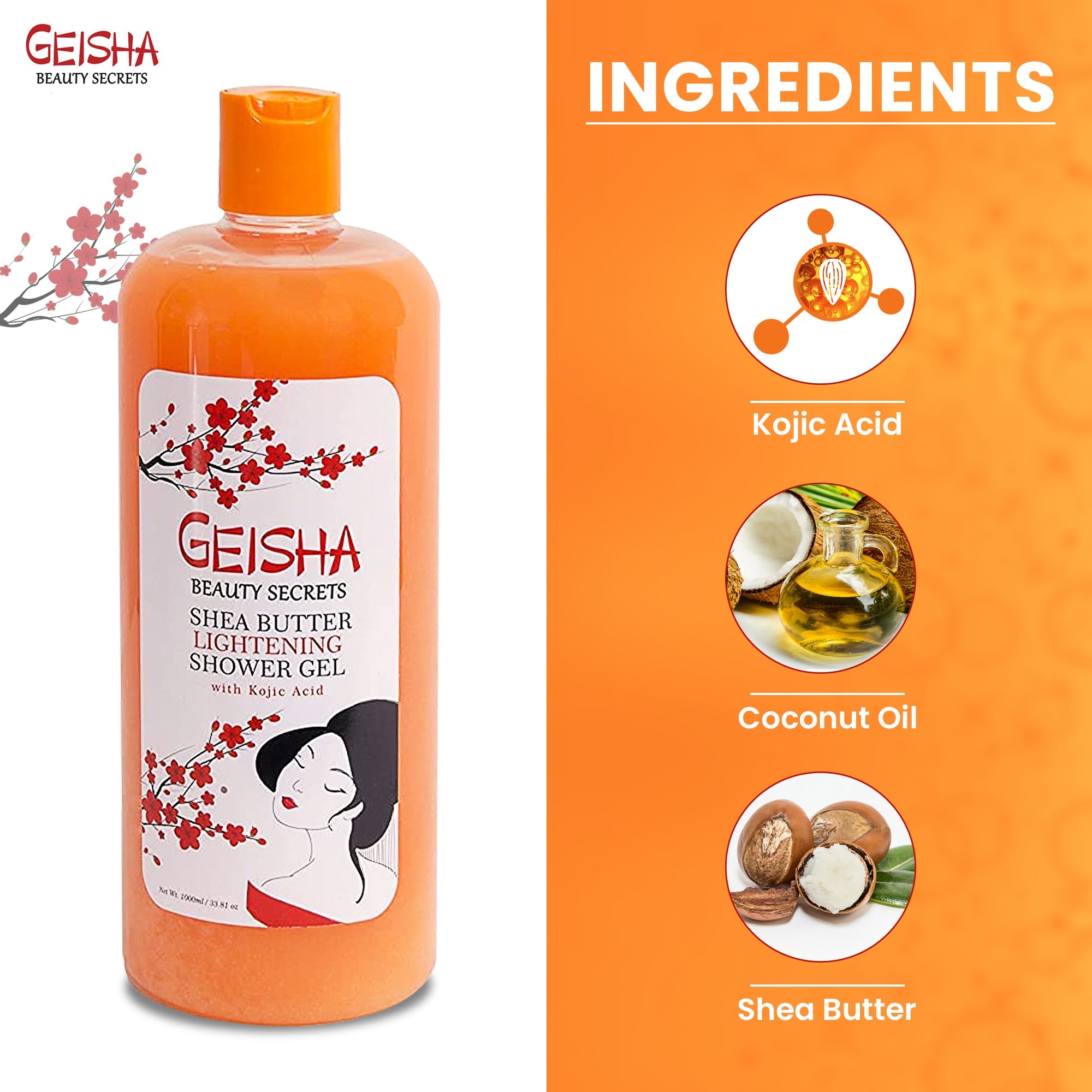 Geisha Shea Butter&Honey 200G*3 Vp