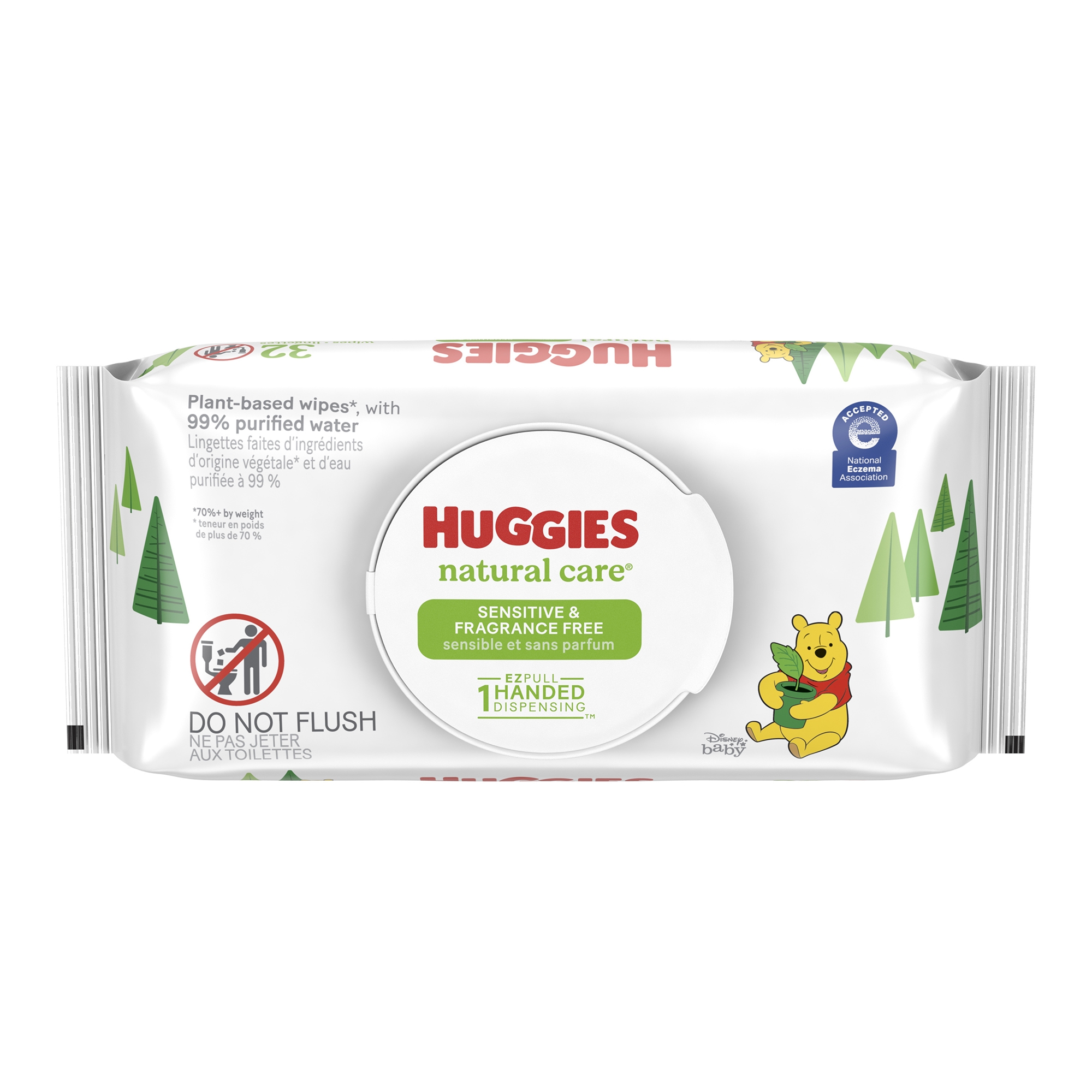 Huggies Natural Care 64*10Cs(Wipes)