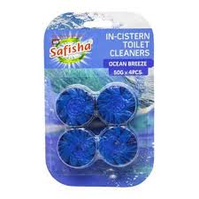 Safisha Toilet Block Ass. 50G*4Pcs