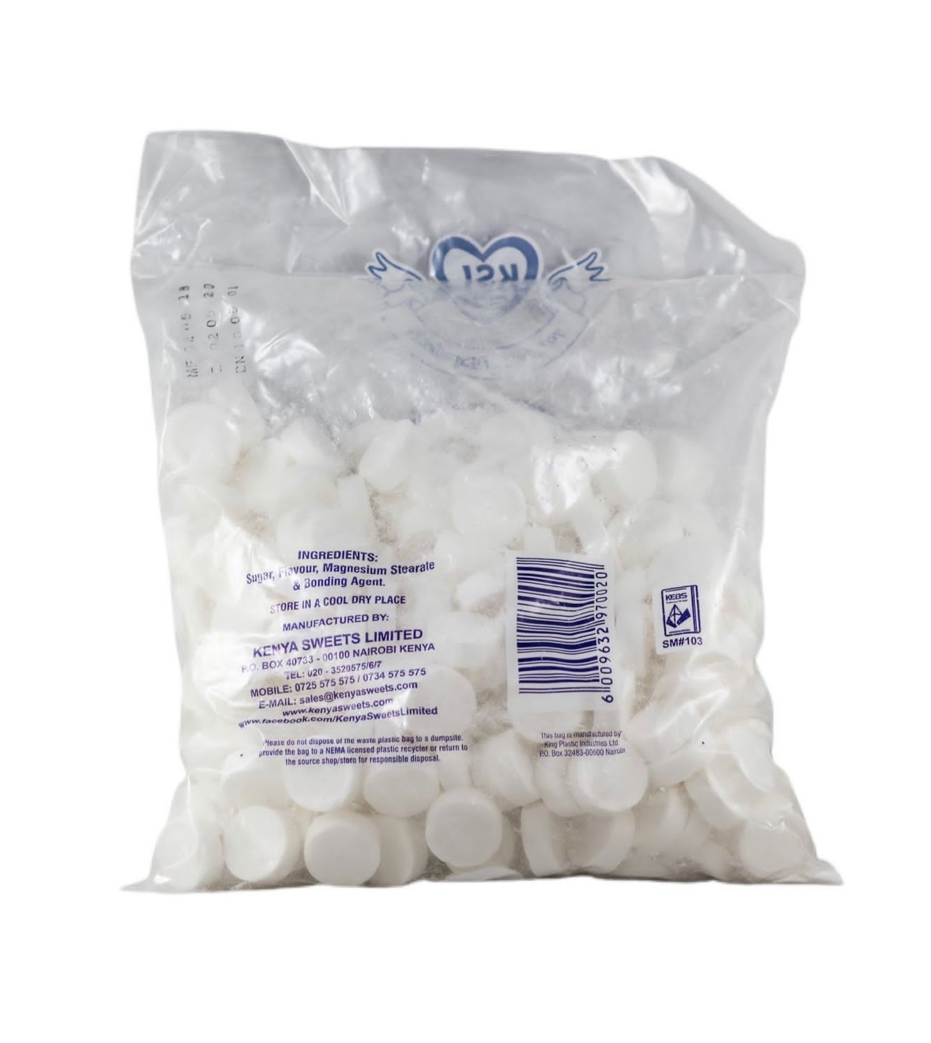 Sweet Patco White Mint Wrap30*500Gm