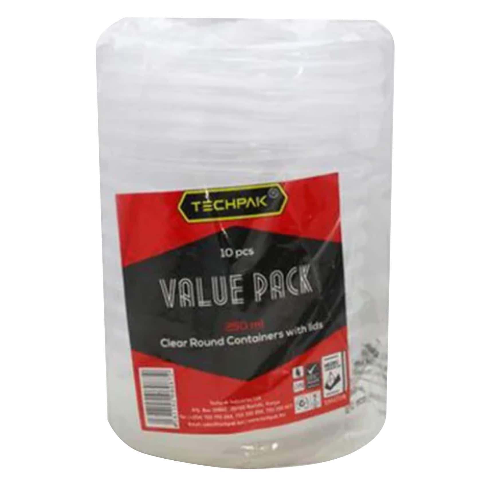 Techpak Disp. Glasses 25*500Ml