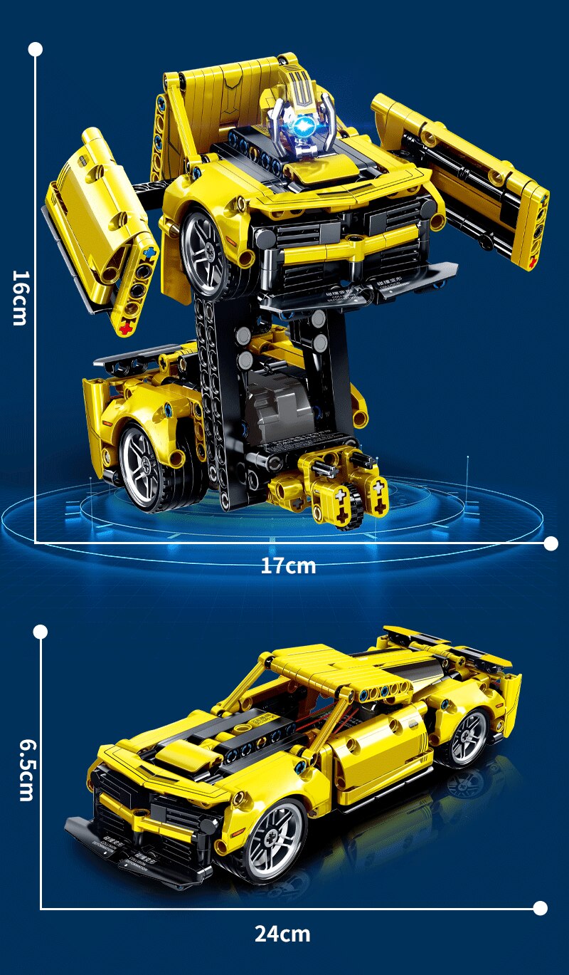 2 In 1 Racing Car Deformation