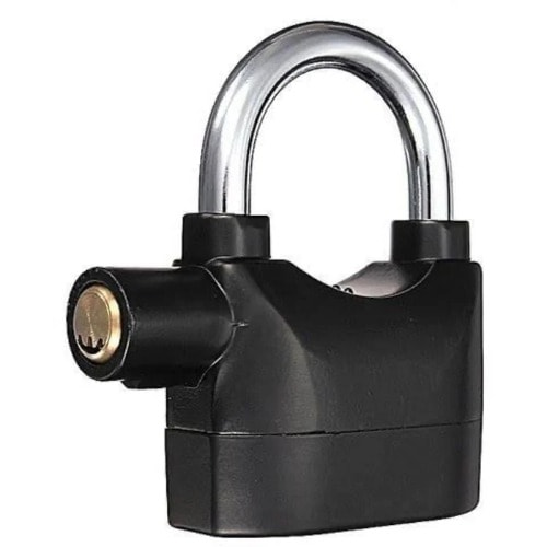 Alarm Silver Padlock
