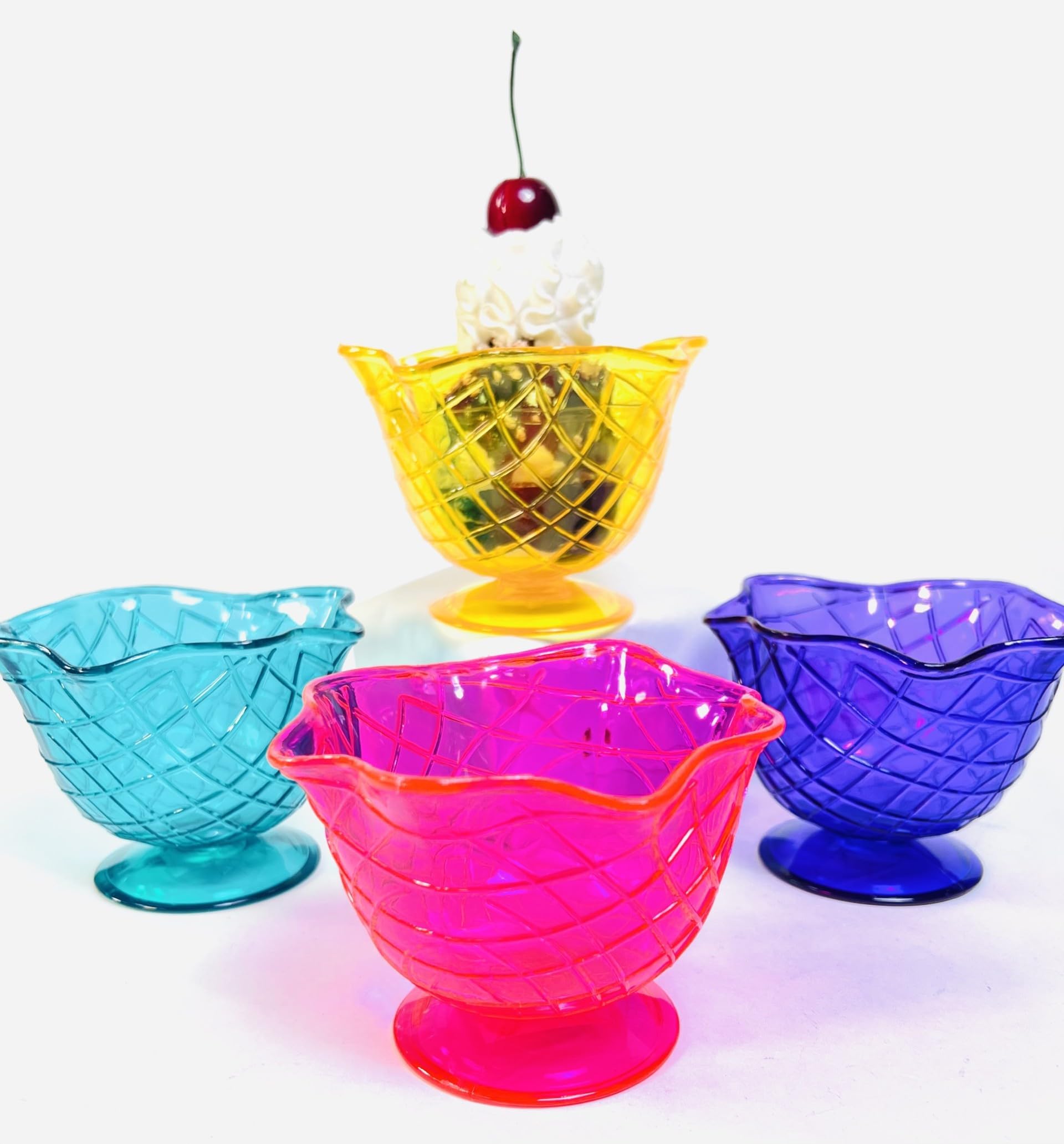 Aylan Color Ice Cream Bowl 3Pcs