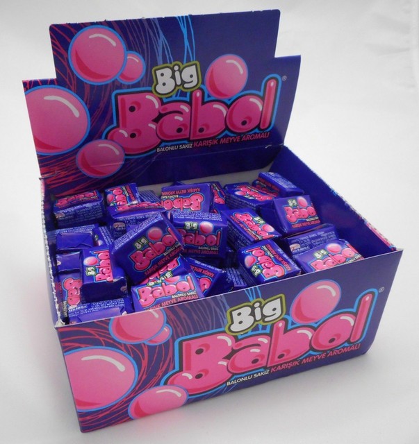 Big Boss Bubble Gum 100Pcs
