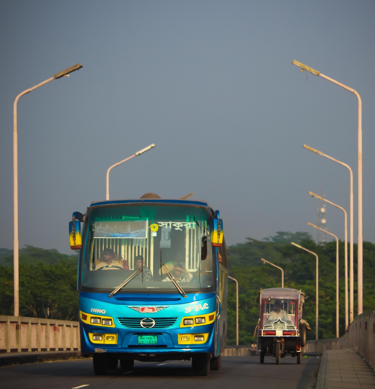 Bus Car Car