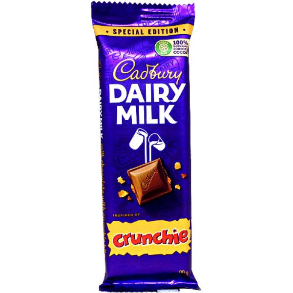 Cardbury Dairy Milk Crunchie 80G