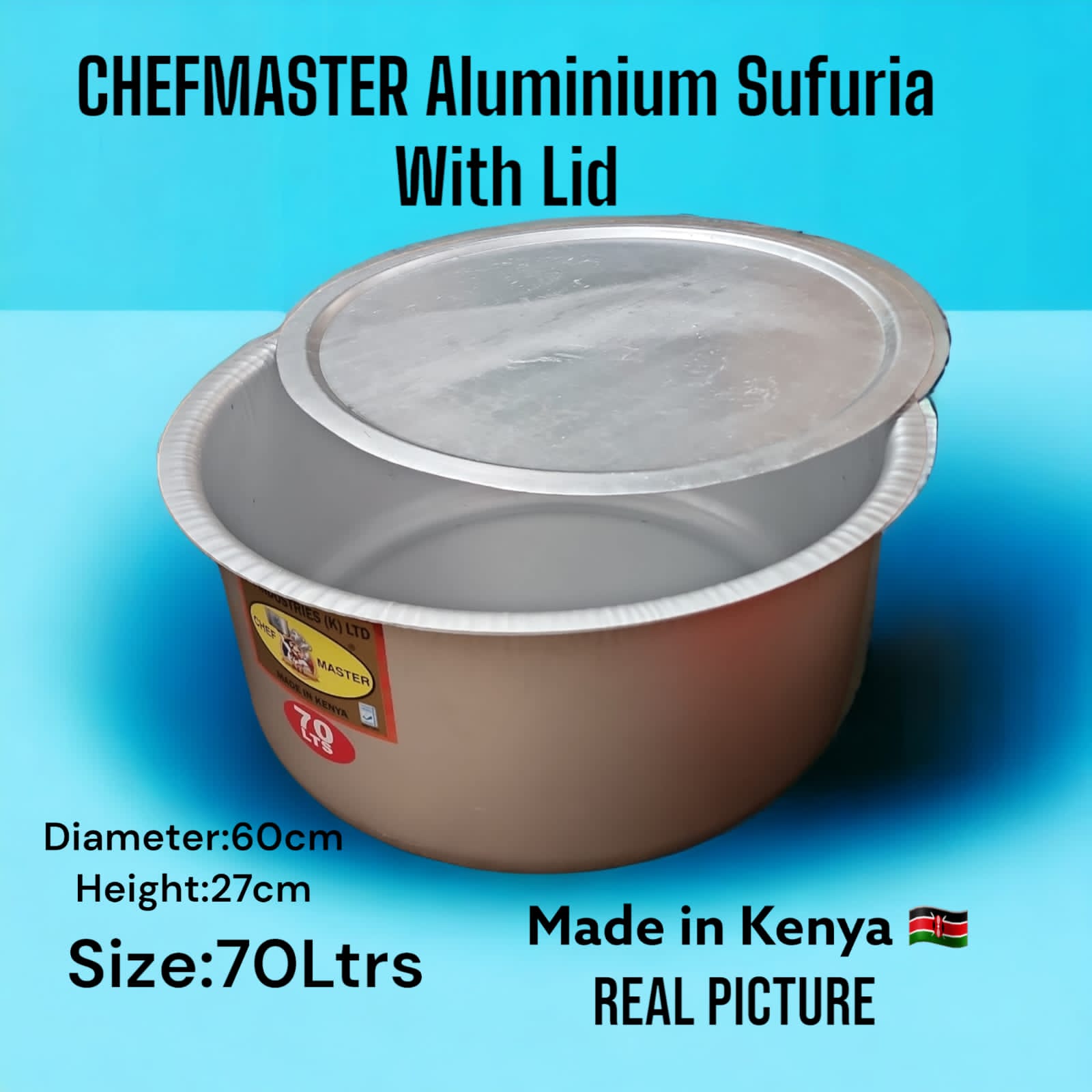 Chef Master Sufuria Lid No.9