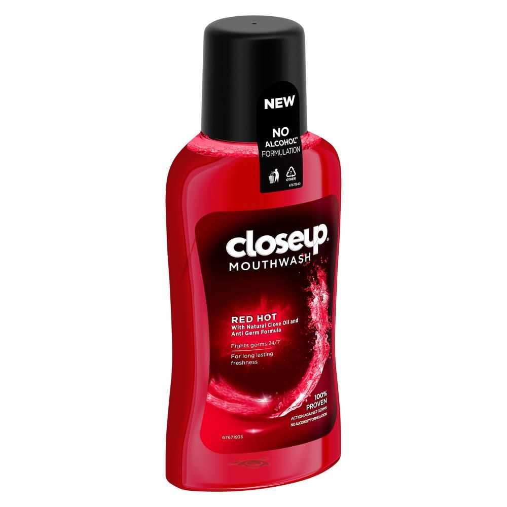 Closeup Mouthwash Red Hot/Cool 250Ml