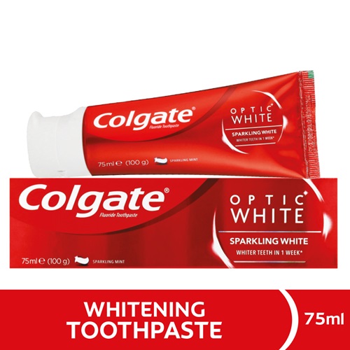 Colgate Optic Sparkling White 75Ml 100G