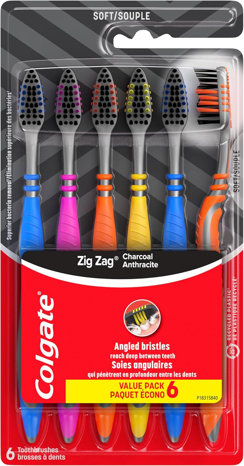 Colgate Zig Zag Charcoal Brush