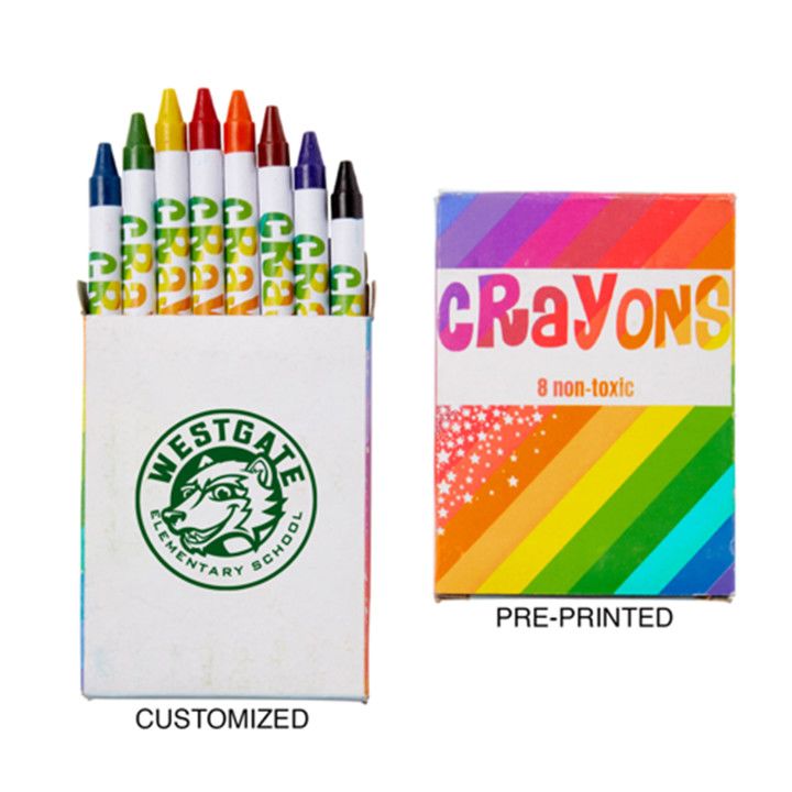 Crayons 8Pk Non Toxic