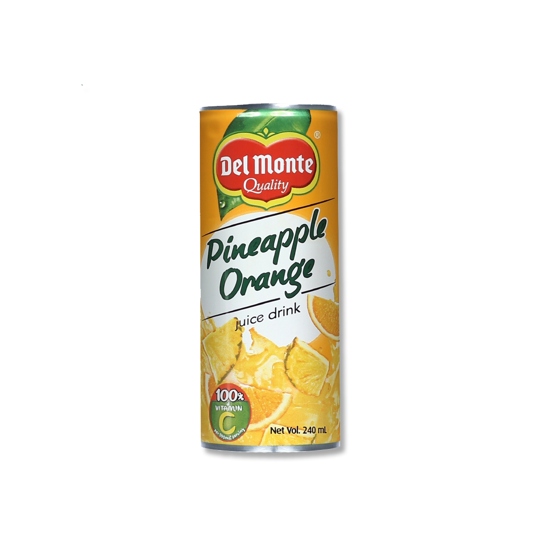 Delmonte A.pineapple/A.orange 250Ml