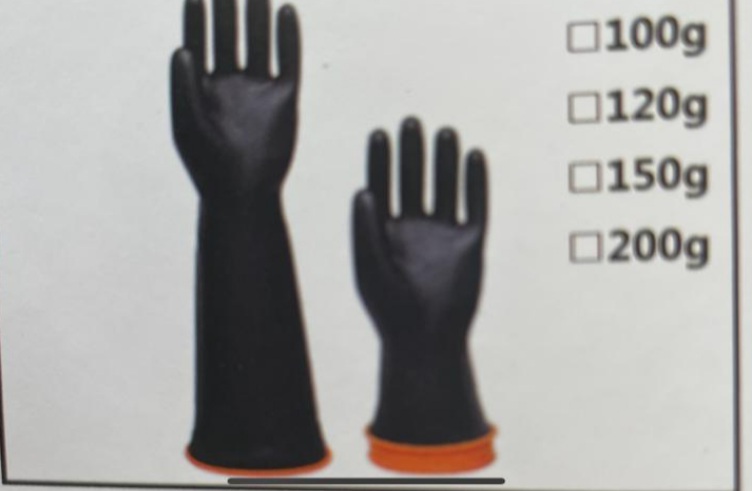 Double Bathing Rubber Gloves