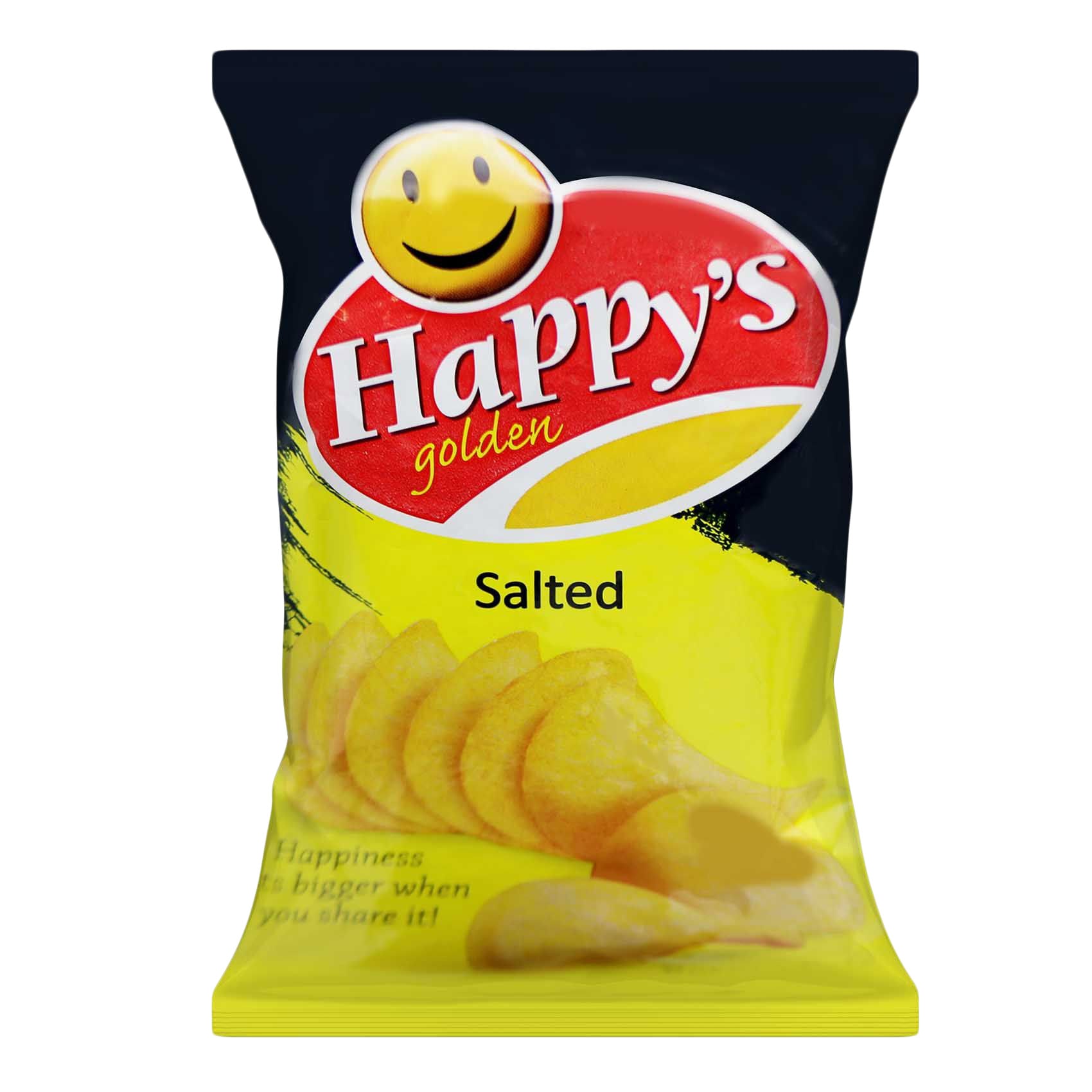 Happys Crisps Salt & Vinegar 100Gms