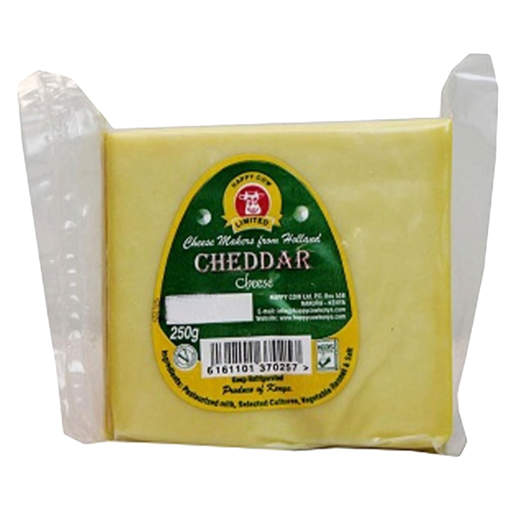 Happy Cow Cheese Cheddar 250G