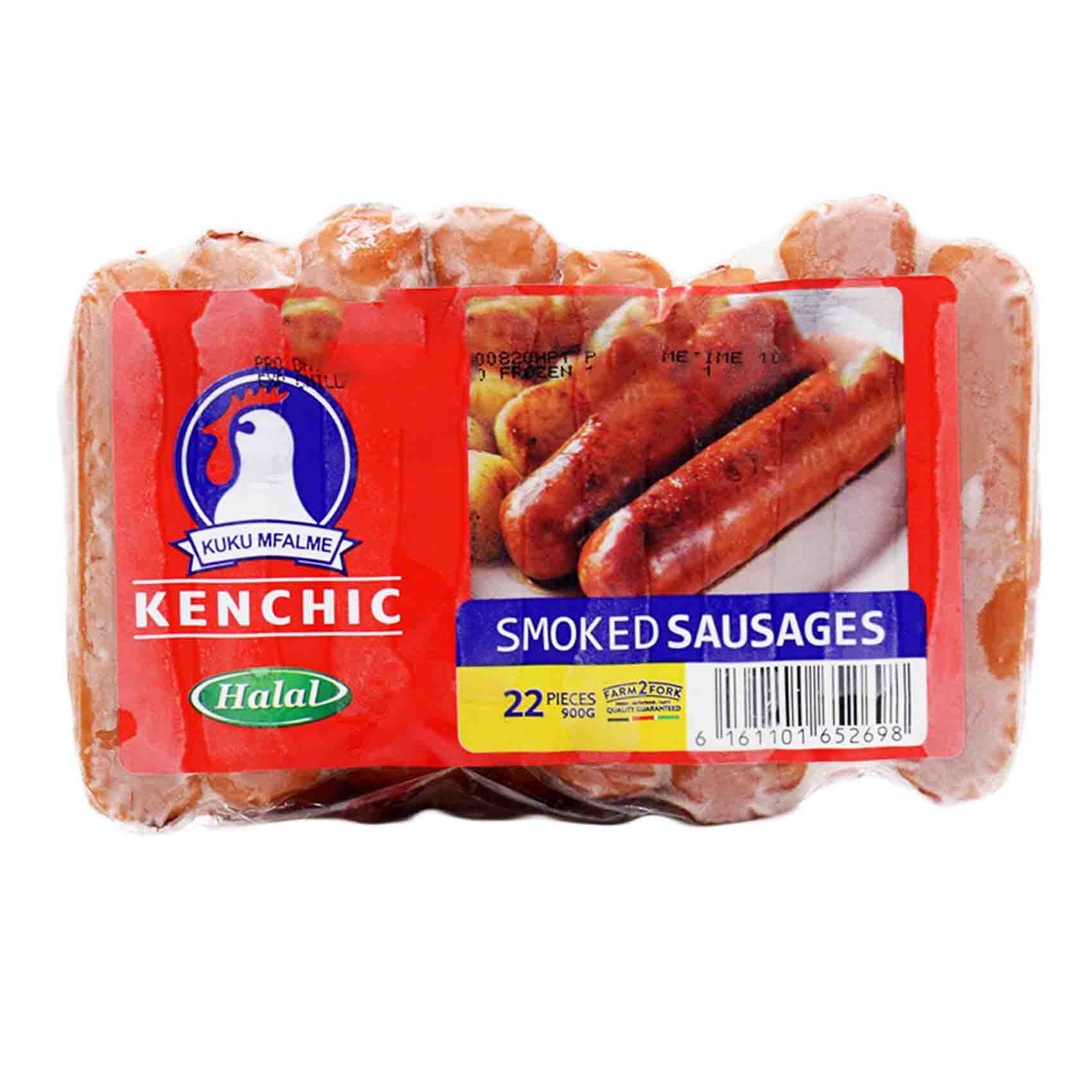 Kenchic Smoked Sausages 22Pcs 900G