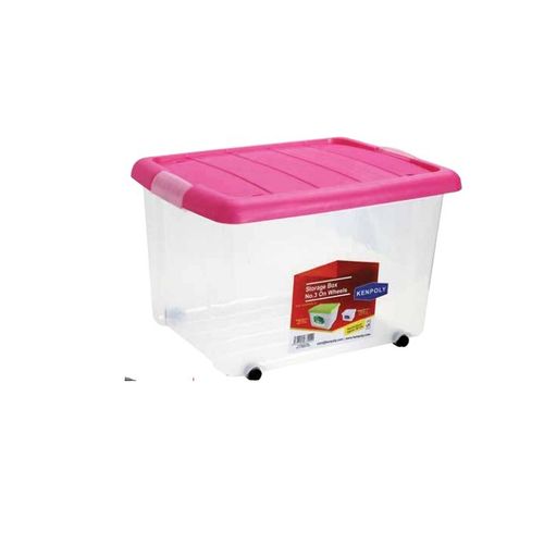 Kenpoly Container No 543 Printed Lid-Clear.
