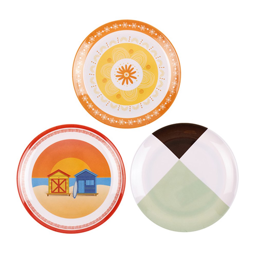 Melamine Oasis Side Plate Deco Po-11