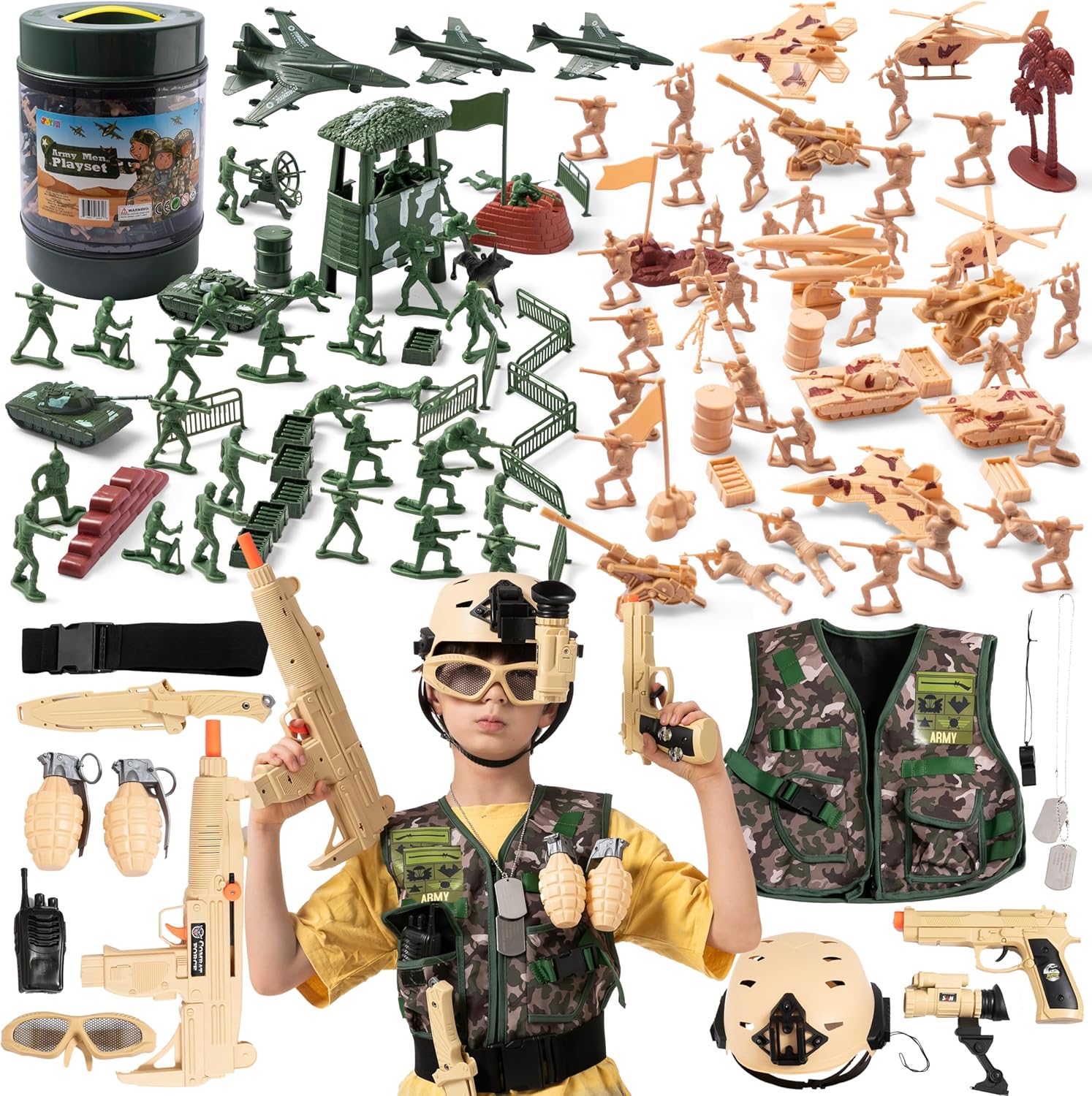 Military Soldiers Super Compat Set