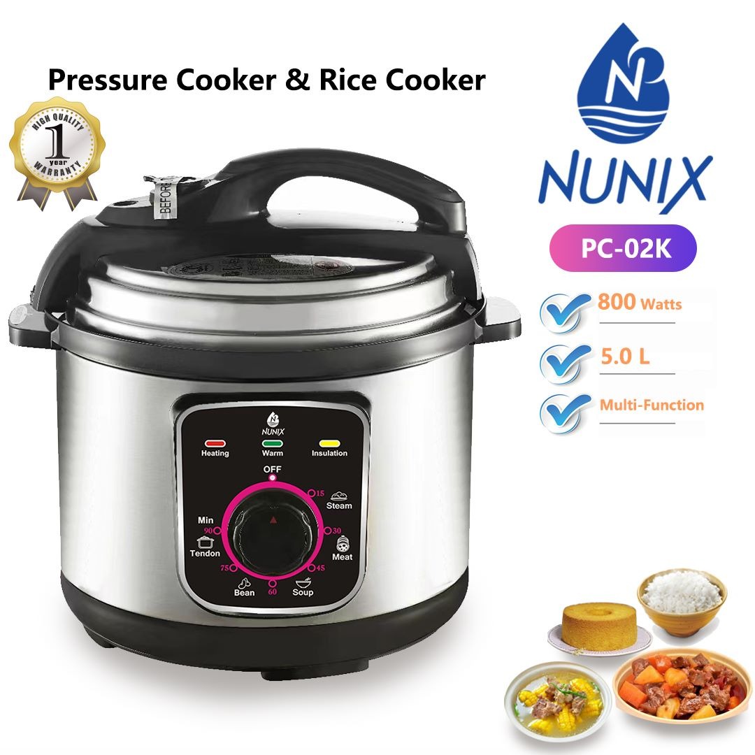 Nunix Pressure Cooker 5Ltr Pc-02
