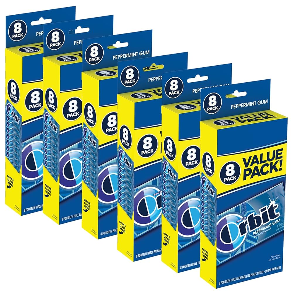 Orbit Chewing Gum 10.2G 6Tabs