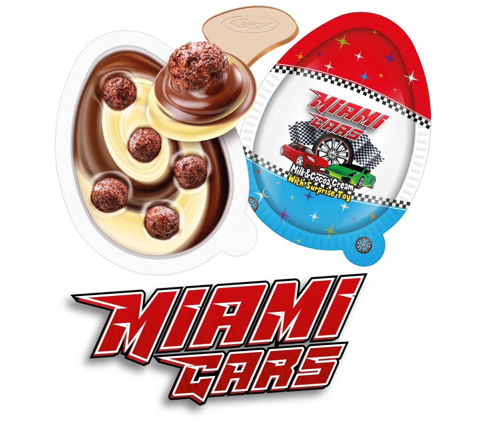 Oyal Miami Cars Chocolate