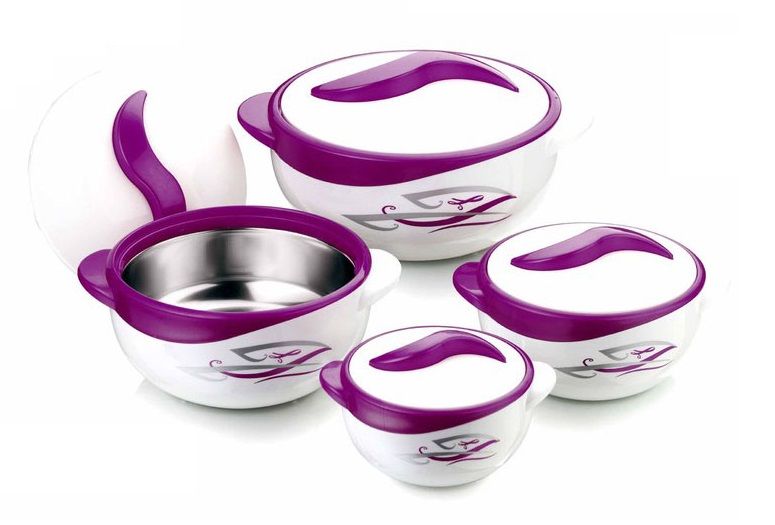Parisa Hot Pot 4Pc 5/1/15/2500Ml Set