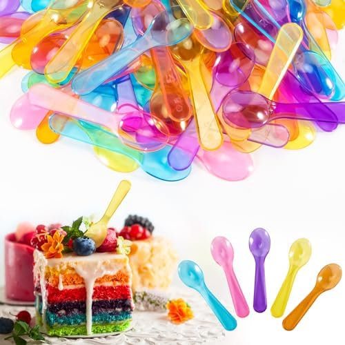 Party Desert Spoons(Plastic Spoons)