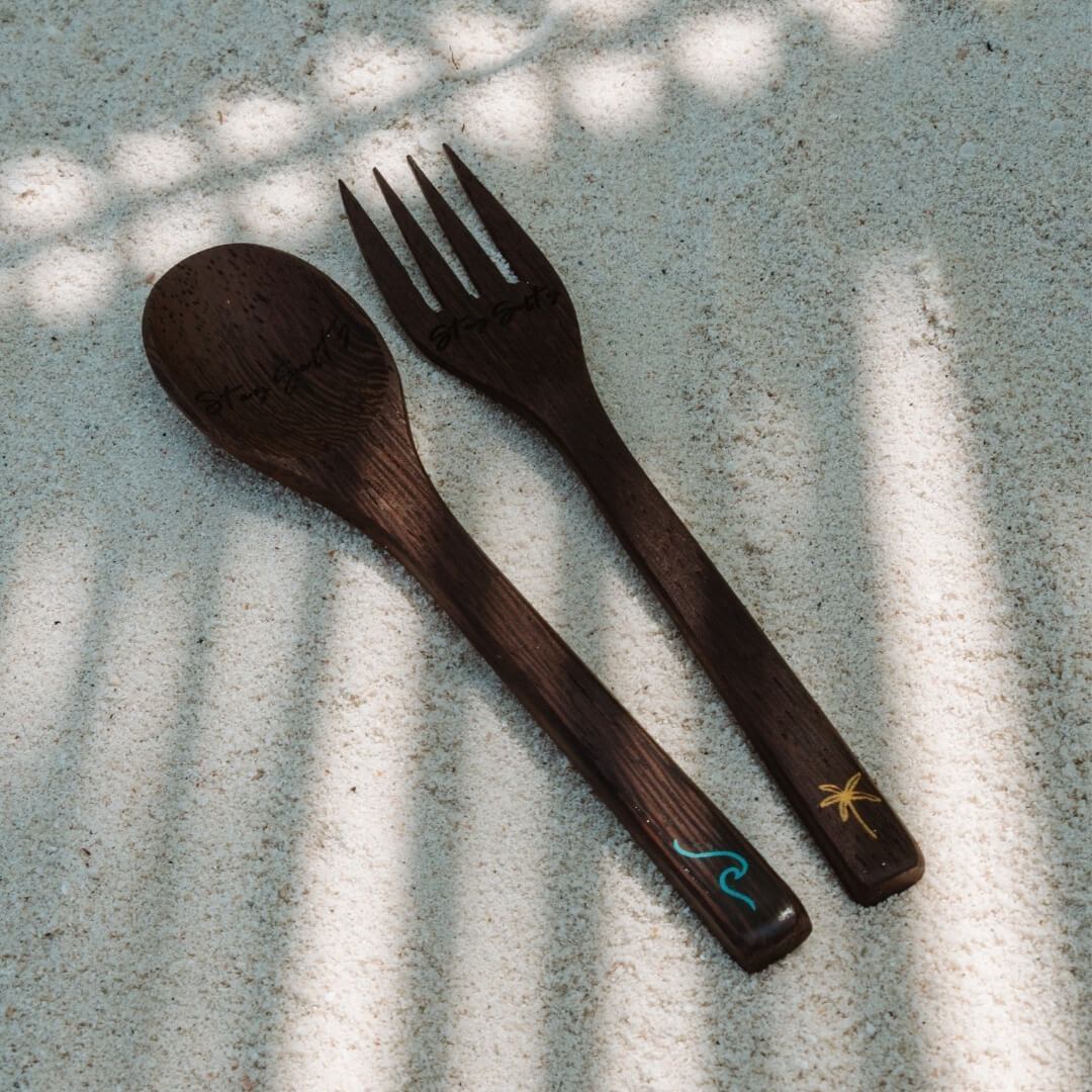 Pls Wave Bowl W/Spoon 4Pc