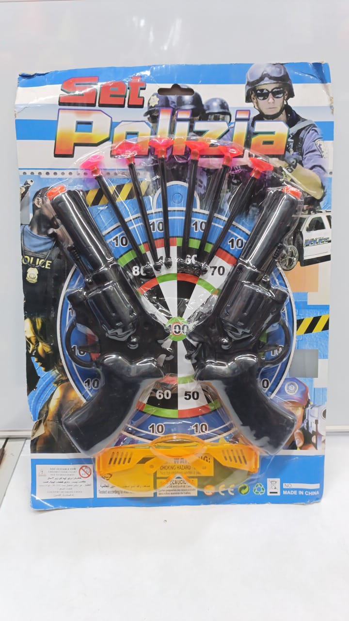 Polizia Gun Set Toy