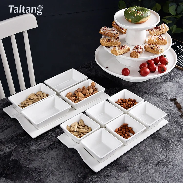 Porcelain Snack Plate Ybs1048-112Jc3