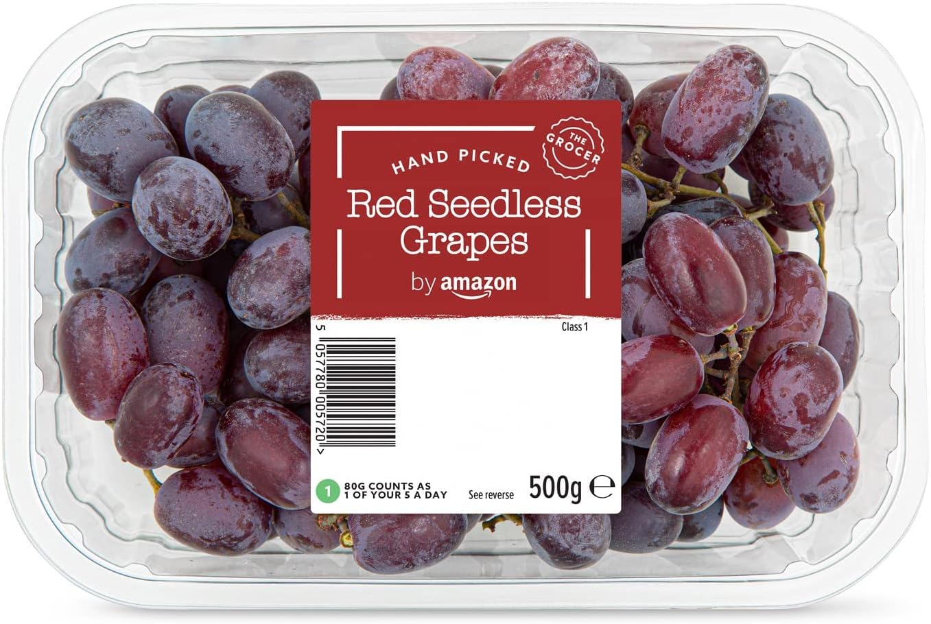 Red/White Seedless Grapes 500G