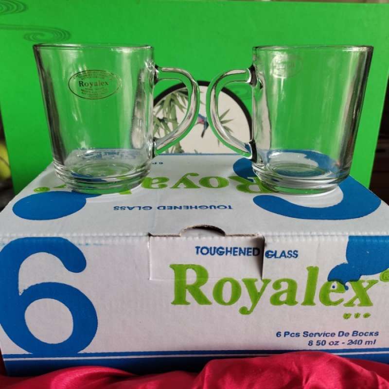Royalex Glass Plain Zb-24 6Pcs