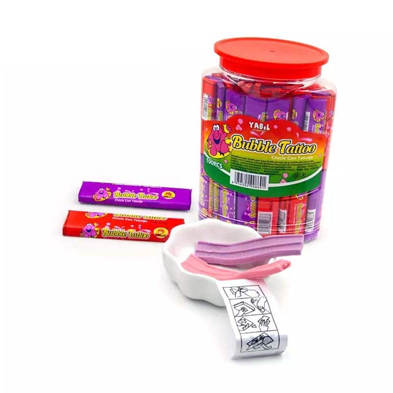 Rubys Magic Tattoo Bubble Gum